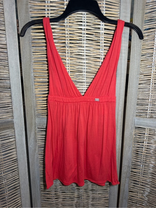 Miss Sixty Tops - Y2K Miss Sixty Women’s V‑Neck Twist Strap Tank Top - size XS